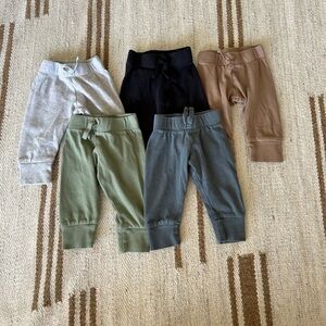 Colored Organic Pant Bundle - 3-6M